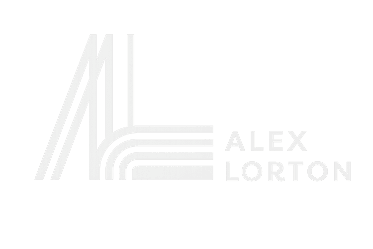 Alex Lorton Logo (Dark Mode)
